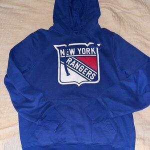 New York Rangers Blue Hoodie